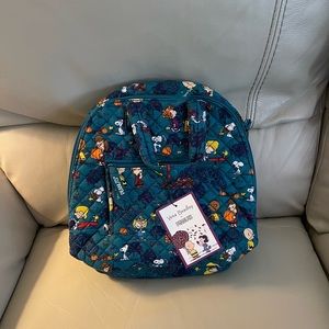 NWT Vera Bradley x PEANUTS Mini Totepack in Peanuts Fall Meadow